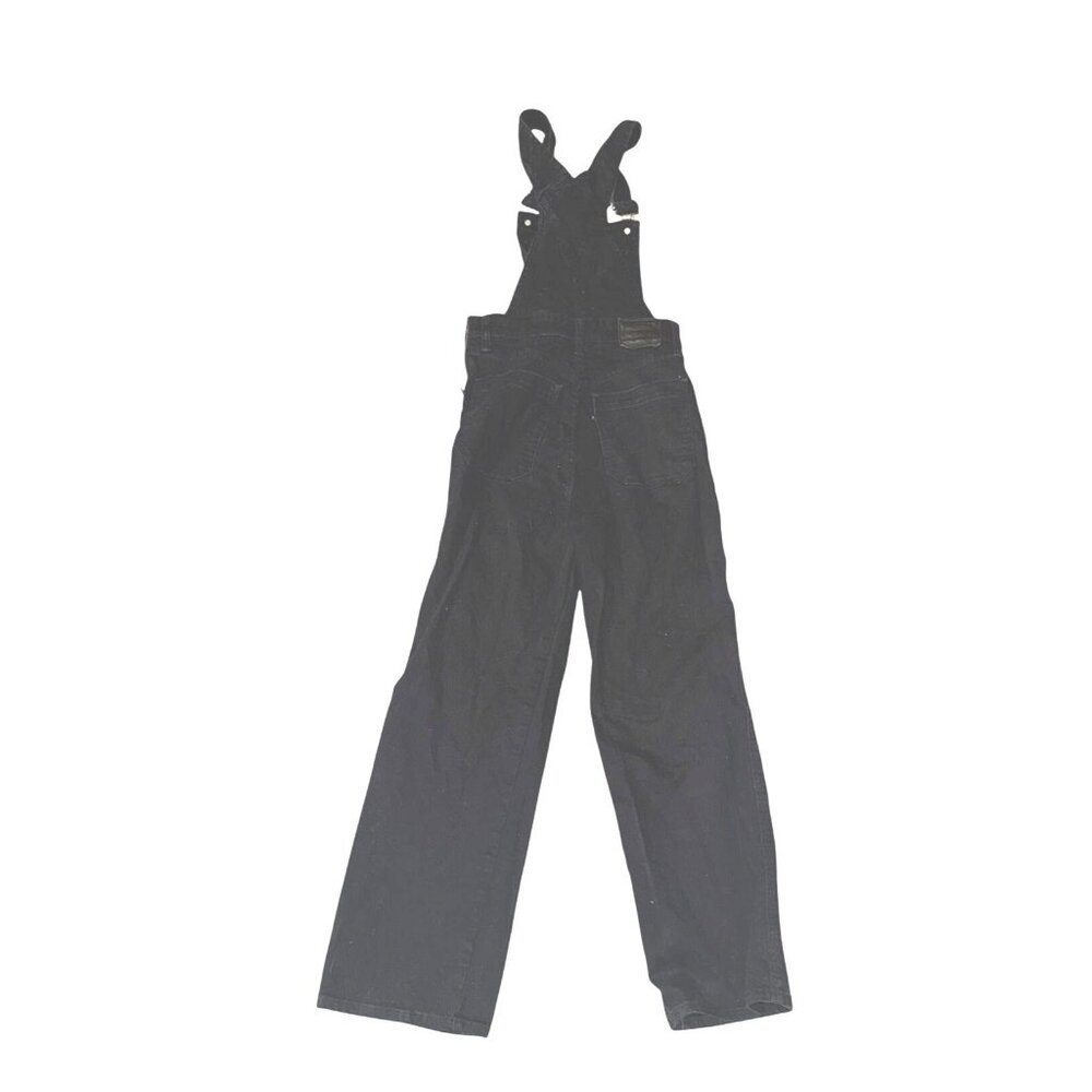 Levis Premium Womens Black Denim Overalls W25